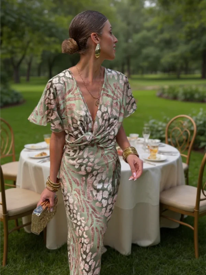 Elisa™ | Sophisticated Silk Dress