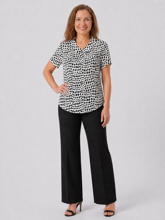 Lily | Polka Dot Print Shirt