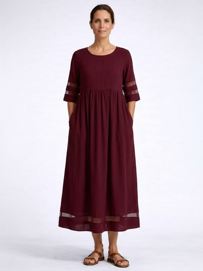 Delymarina | Elegant Midi Dress