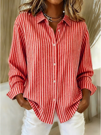Gorie™ | Relaxed Long Sleeve Women’s Shirt