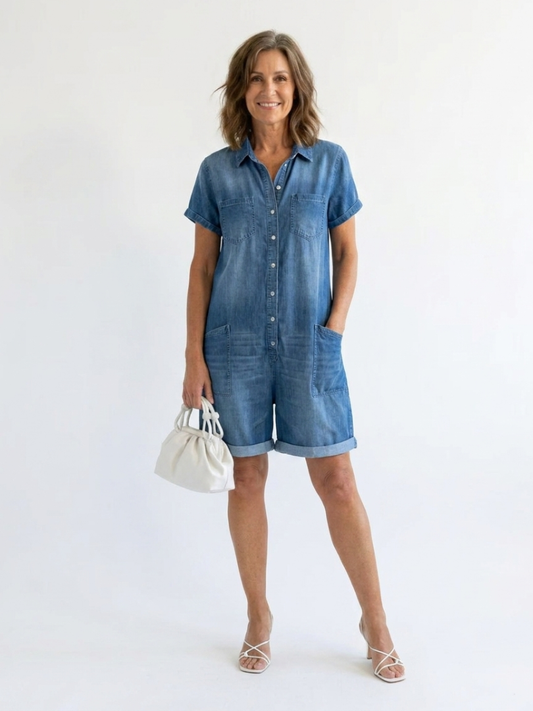 Laverne™ | Relaxed Fit Summer Short Jumpsuit