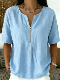 Lunessa™ | Relaxed Fit Casual Blouse