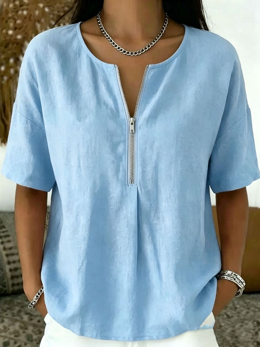 Lunessa™ | Relaxed Fit Casual Blouse