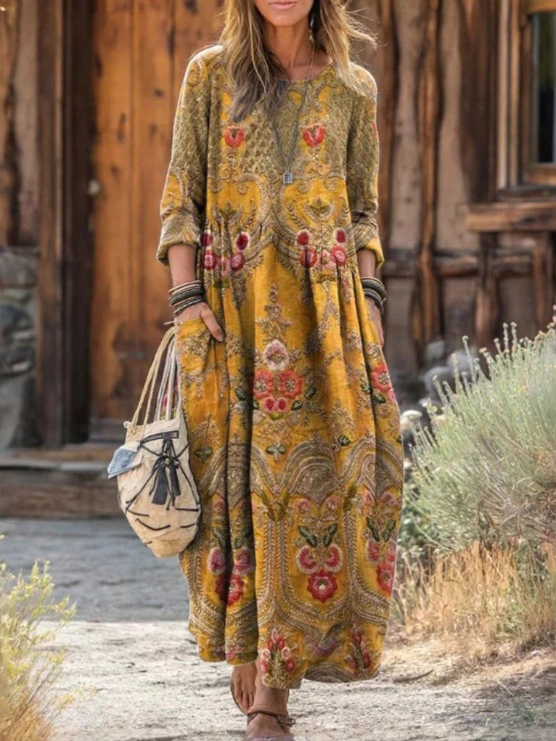 Anabel™ | Effortless Chic Relaxed Maxi Dress