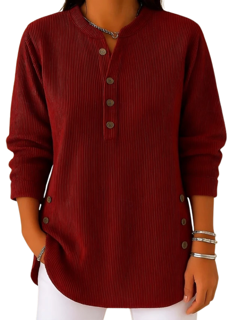 Gabbie™ | Relaxed Button Front Women’s Shirt