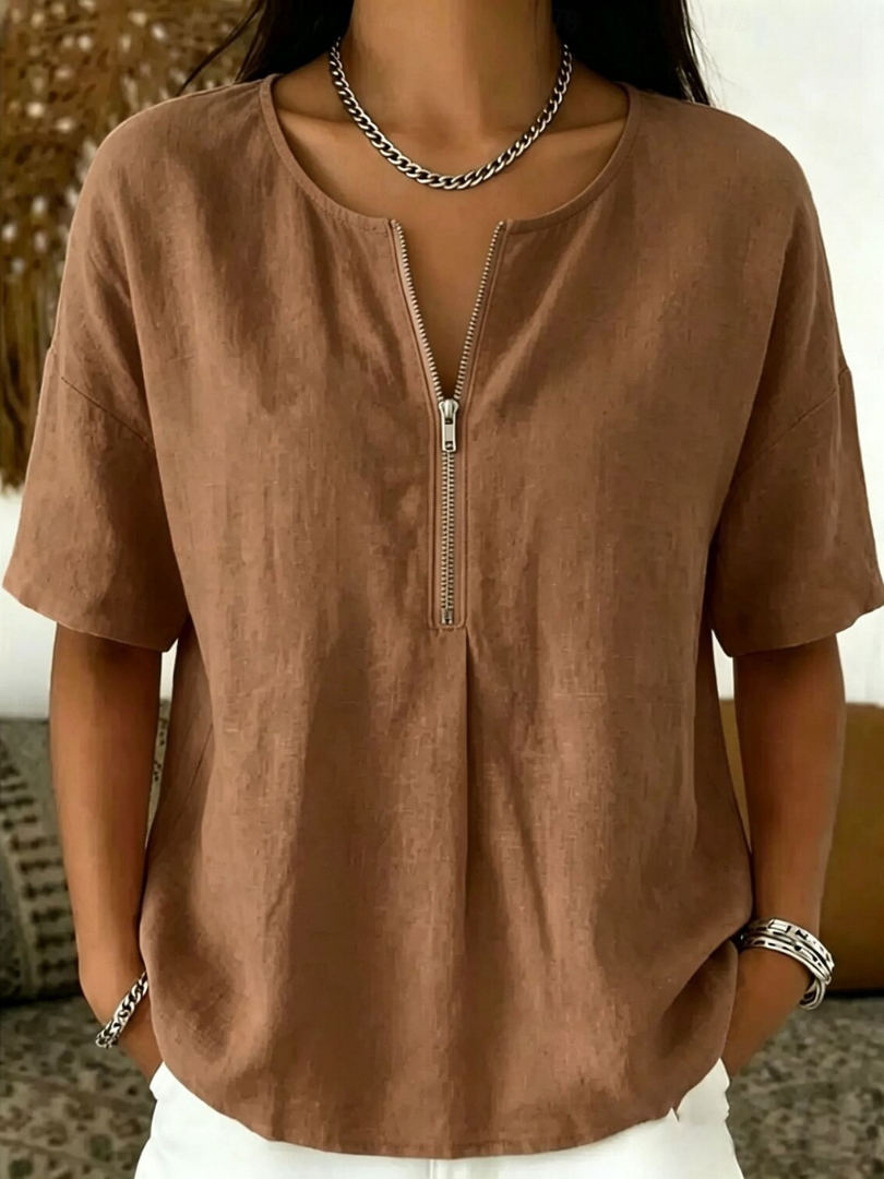 Lunessa™ | Relaxed Fit Casual Blouse