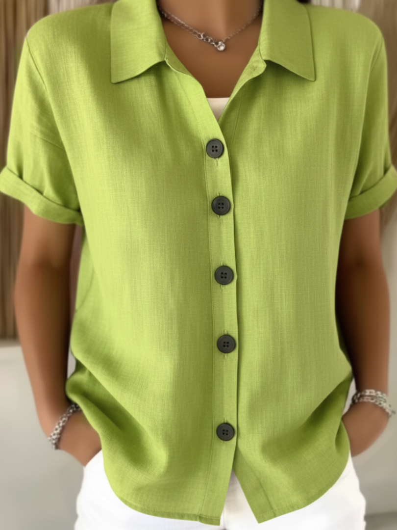 Elise™ | Women's Short Sleeve Button Shirt