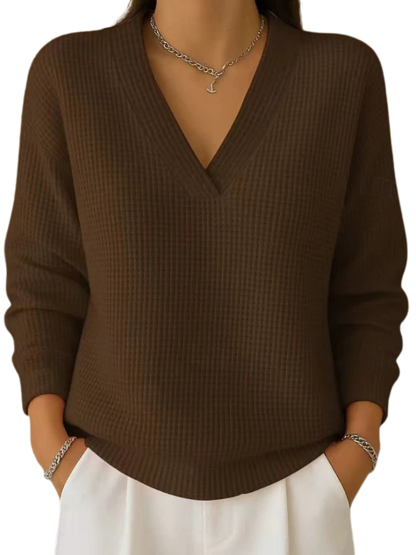 Addie™ | Elegant Vintage Everyday Blushing Women's Shirt