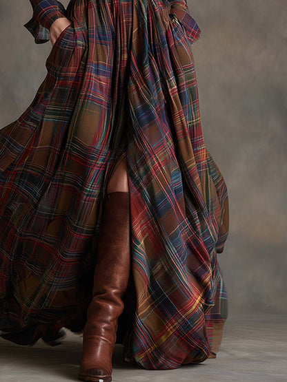Jacqueline - Classic Button-Up Shirt Dress