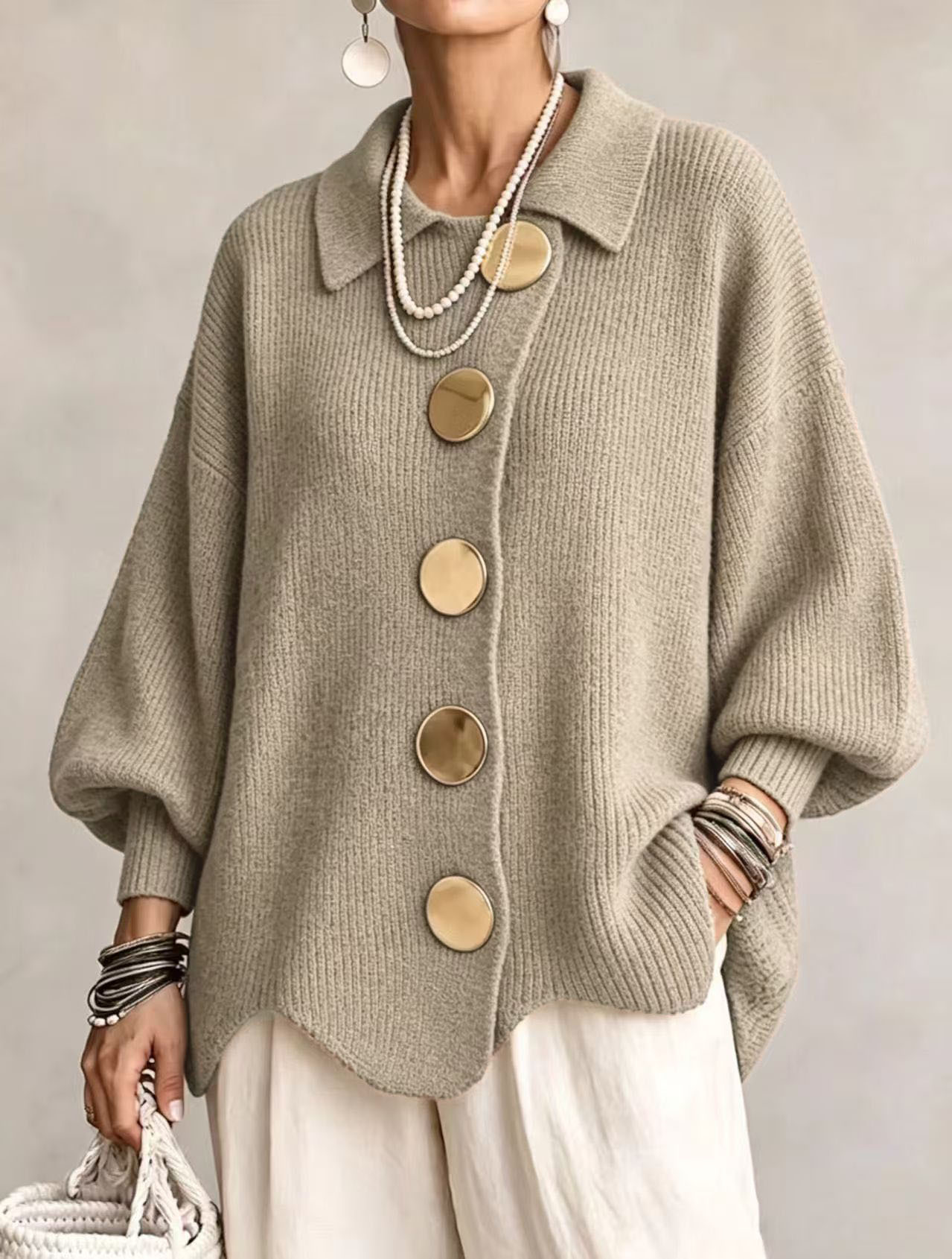 Beige / 2XL