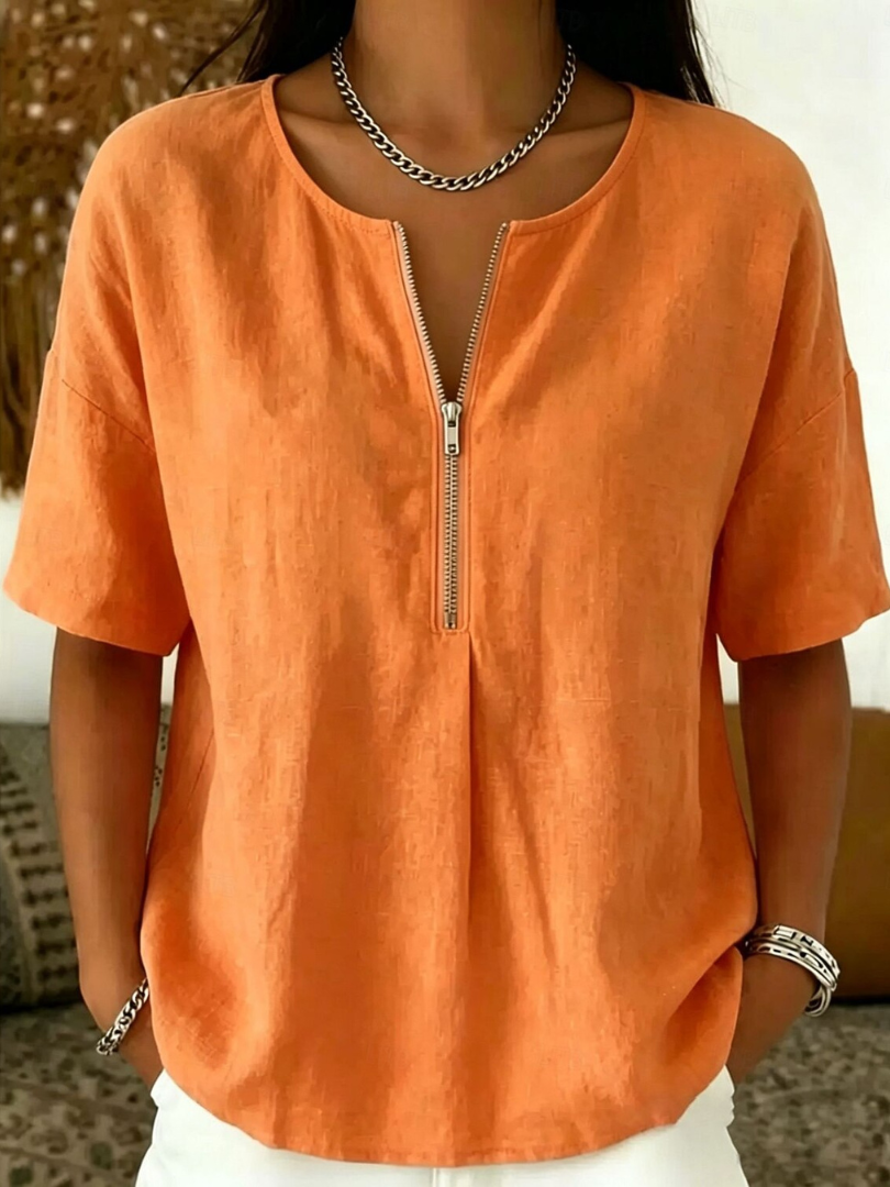 Lunessa™ | Relaxed Fit Casual Blouse