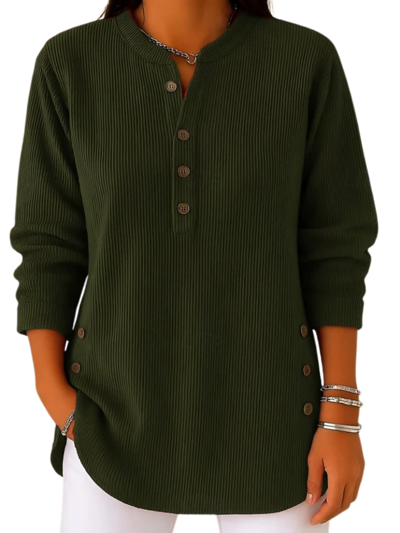 Gabbie™ | Relaxed Button Front Women’s Shirt