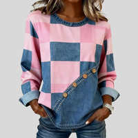 Jacqueline | Colorblock Patchwork Sweatshirt
