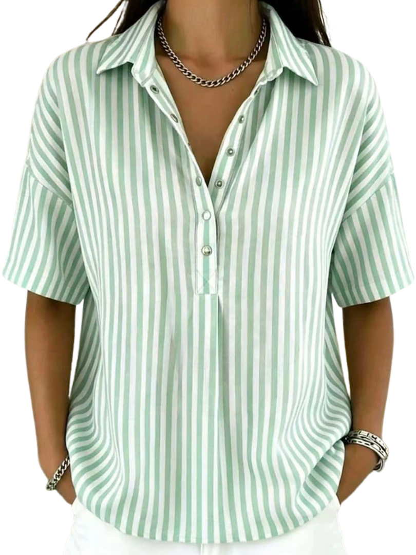 Stacey™ | Striped Holiday Casual Summer Top