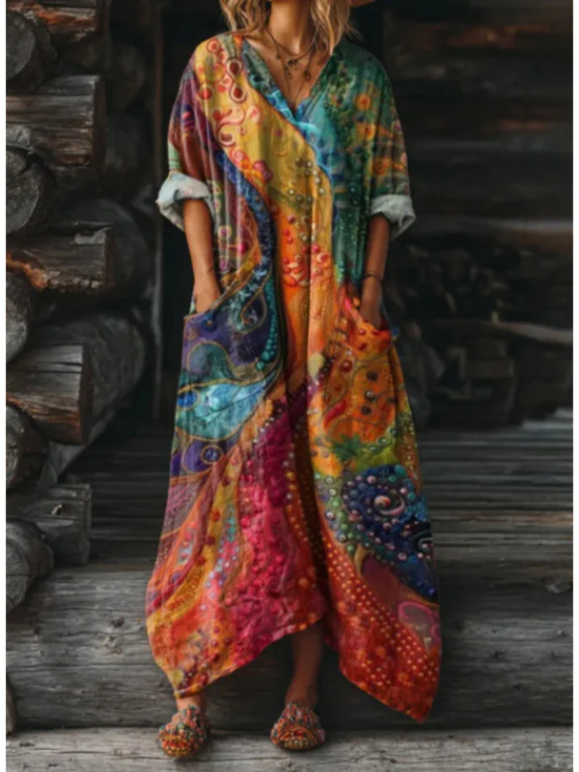 Anabel™ | Effortless Chic Relaxed Maxi Dress