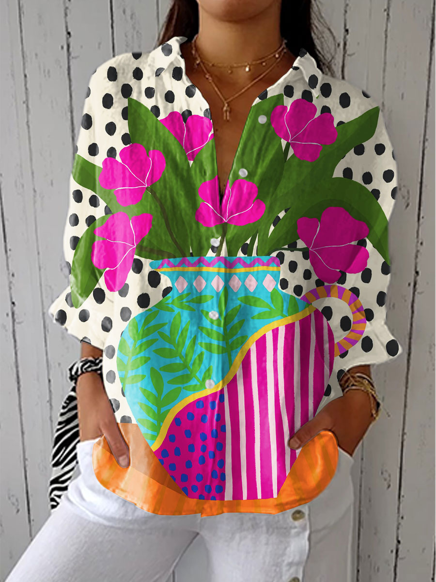 Isvelyn™ | Blooming Vase Blouse