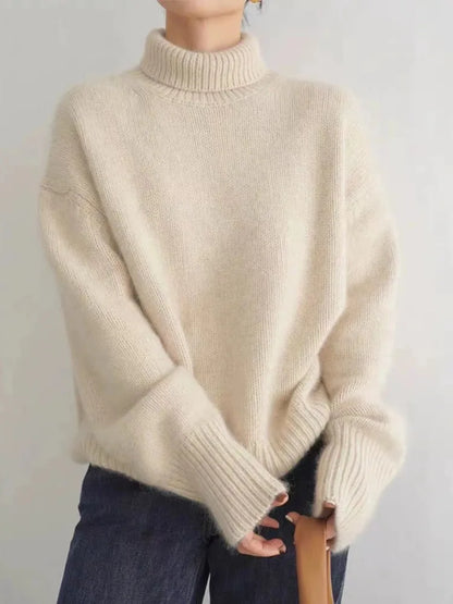 Cassidy™ | Cozy Oversized Turtleneck Knit Sweater