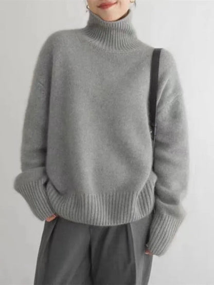 Cassidy™ | Cozy Oversized Turtleneck Knit Sweater