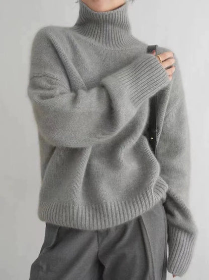 Cassidy™ | Cozy Oversized Turtleneck Knit Sweater