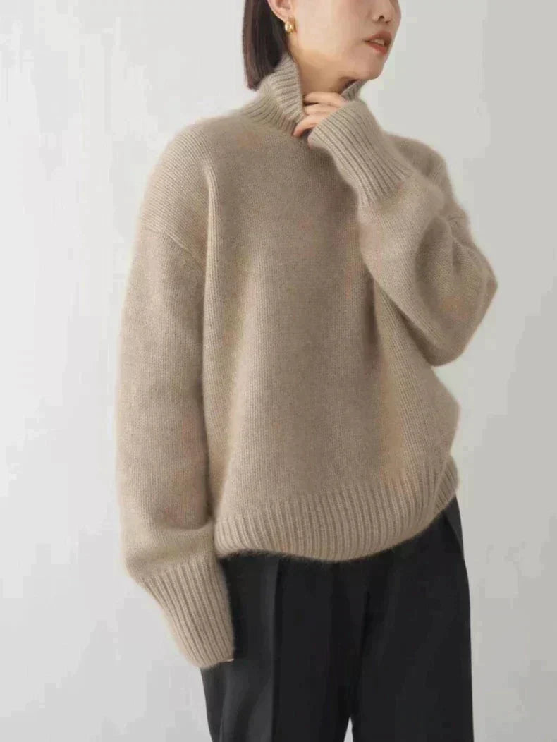 Cassidy™ | Cozy Oversized Turtleneck Knit Sweater