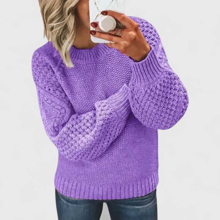 Jordan™ | Casual Crew Neck Winter Knit Sweater