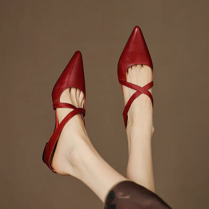 Aluna™ | Genuine Leather Mules