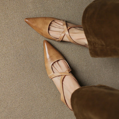Aluna™ | Genuine Leather Mules