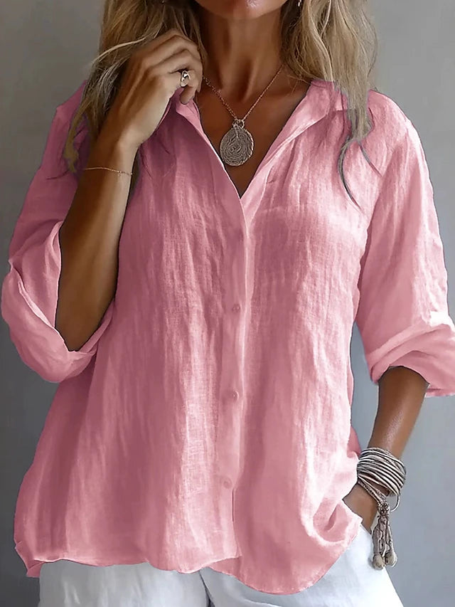 Gussie™ | Relaxed Long Sleeve Women’s Shirt