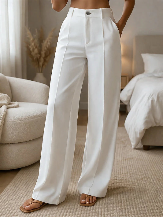 Lorena™ | High-Waist Wide-Leg Trousers