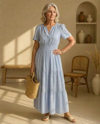 Alina – Cotton Whisper Dress