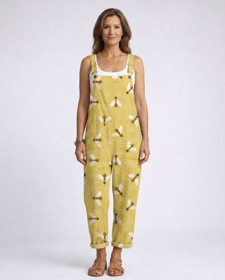 Delyraen™ | Comfortable printed Jmpsuit