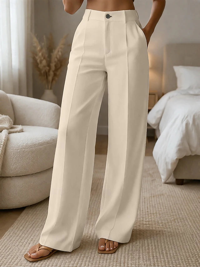 Lorena™ | High-Waist Wide-Leg Trousers