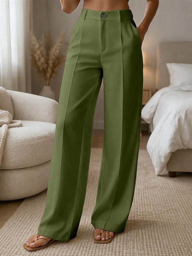 Lorena™ | High-Waist Wide-Leg Trousers
