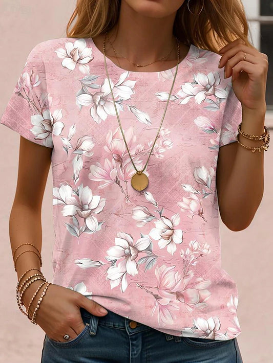 Luciana™ | Casual Floral Summer T-Shirt