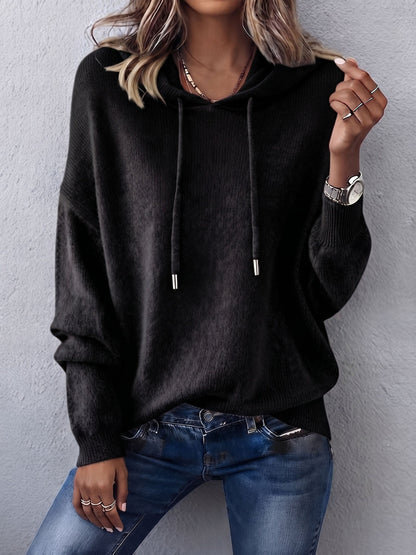 Nancy | Cozy Relaxed Knit Hoodie