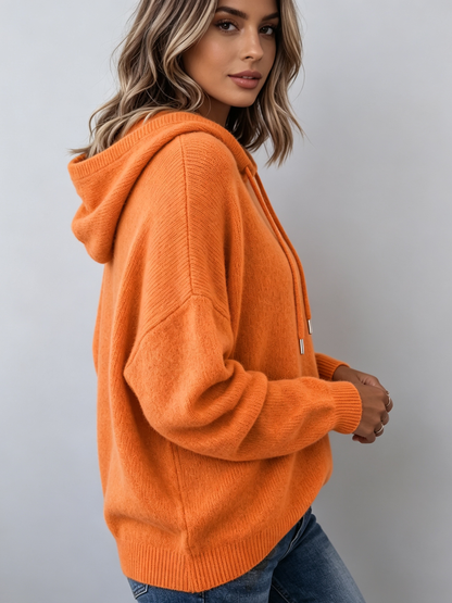 Nancy | Cozy Relaxed Knit Hoodie