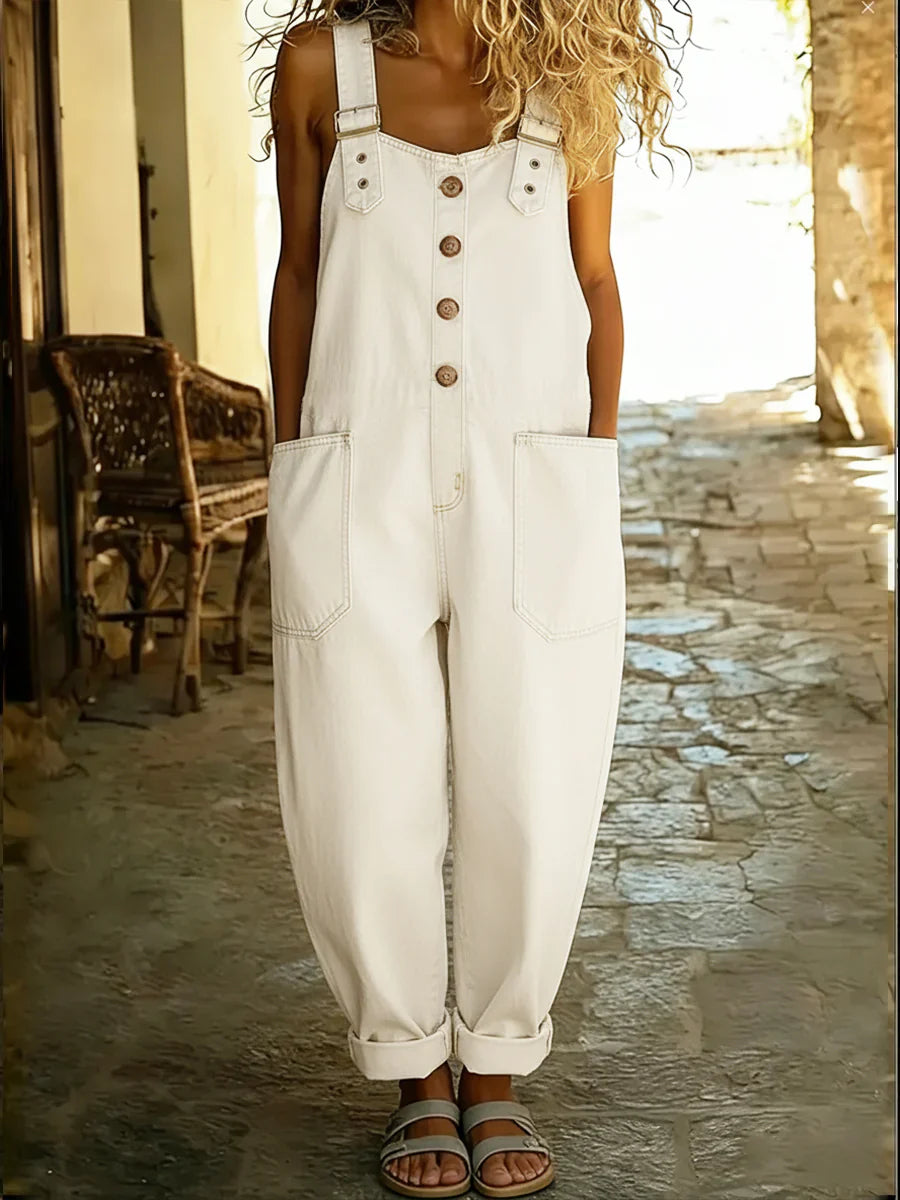 Norvoria™ | Casual Denim Jumpsuit
