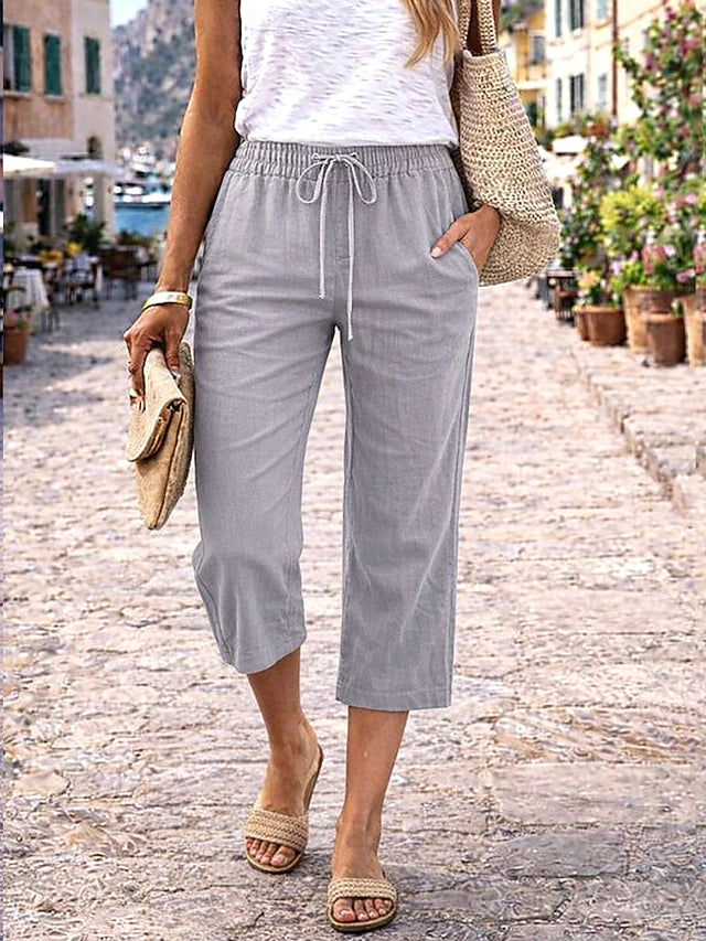 Delina™ | Casual Summer Walking Capri Pants